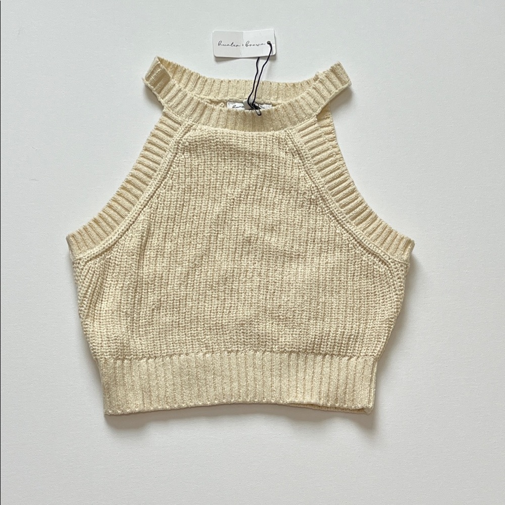 Hunter Cream Knit Top